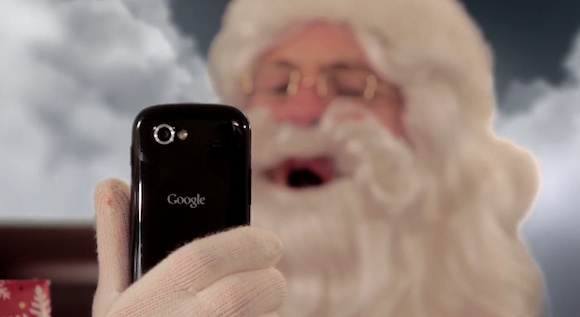除了iPhone 4S和Siri，聖誕老人也用Google和Android