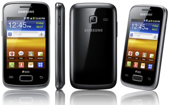 Samsung 2部雙SIM卡Galaxy Y    明年初上市