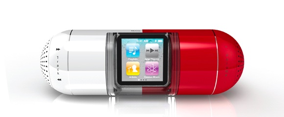 藥丸型揚聲器 iPod Nano專用
