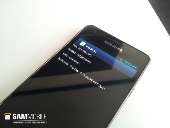 Samsung Galaxy S2 官方 Android 4.0.1 第二版流出