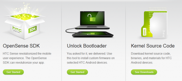 HTC 手機全線 unlock 開始了