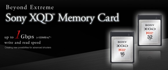 Sony XQD 儲存卡 2 月上市