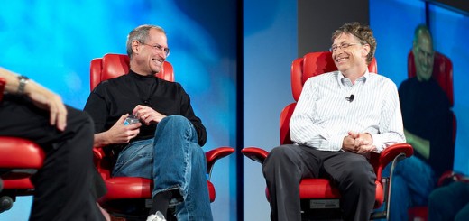 Steve Jobs臨終時枕邊的一封信，是來自Bill Gates的