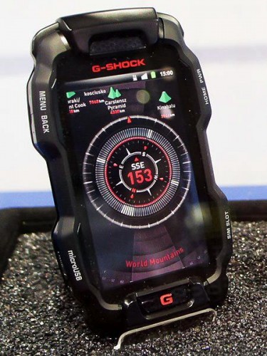 G-Shock新一代Android手機即將登場