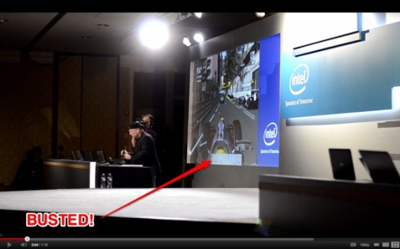 Intel CES上展示Ultrabook時被斷正做假？