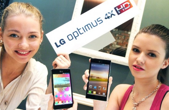 LG 宣佈推出首部四核心 Android 手機 Optimus 4X HD