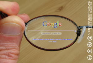 google 發展擴增實境（Augmented Reality）眼鏡