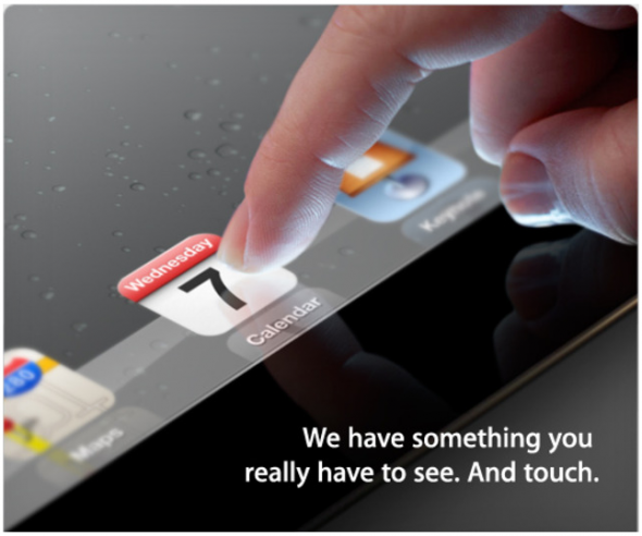 鐵定？第三代 iPad 將於 3 月 7 日發佈