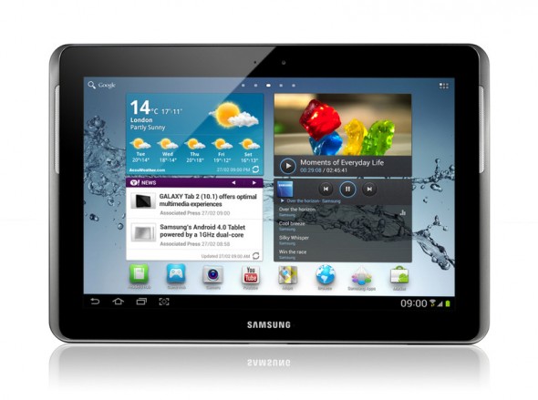 [MWC 快訊] Samsung 推出 Galaxy Tab 2 10.1