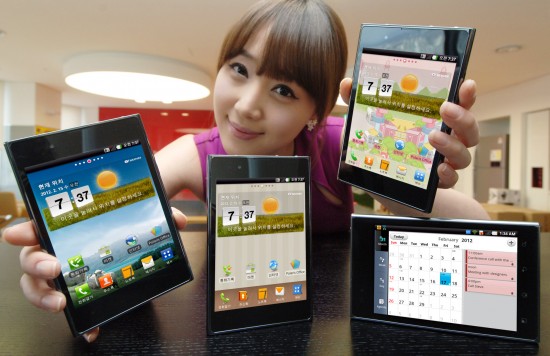 Galaxy Note 勁敵 LG Optimus Vu 韓國正式開售