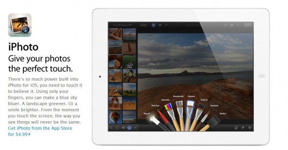 Instagram 和 Photoshop 的合體！iPhoto for iPad 隆重登場！