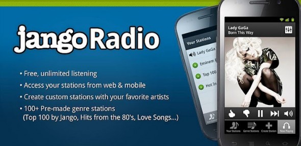 [Android][iOS] 世上不只有 Lady GaGa！用 Jango 電台聽英文歌
