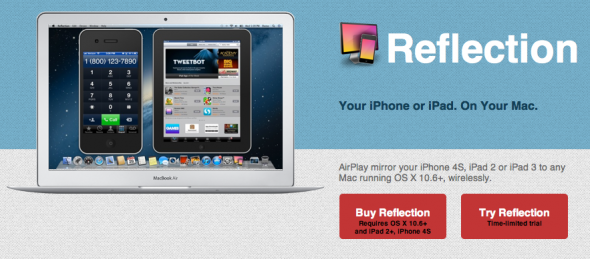 [Mac App] iPhone / iPad 畫面轉移 Mac 機大法 《Reflection》