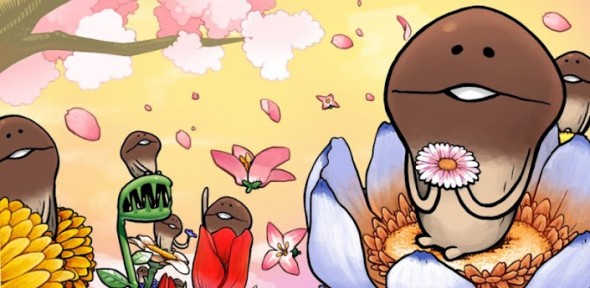 [Android、iOS App] 蘑菇花園季節版第 3 彈：當櫻花盛開時
