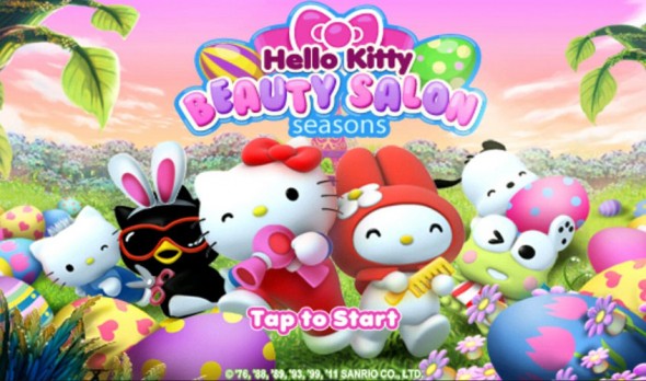 [Android、iOS App] Hello Kitty Salon 復活節照常營業
