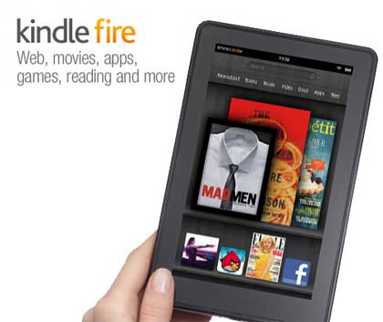 Android Tablet中有一半是Kindle Fire