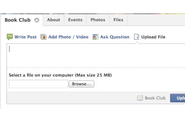 Facebook即將開放群組檔案分享功能