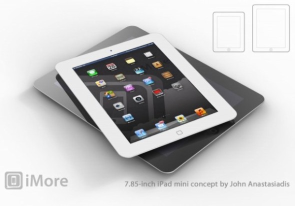 [風繼續吹] 7.85 吋 iPad Mini 傳十月推出　售價：US$200 – 250