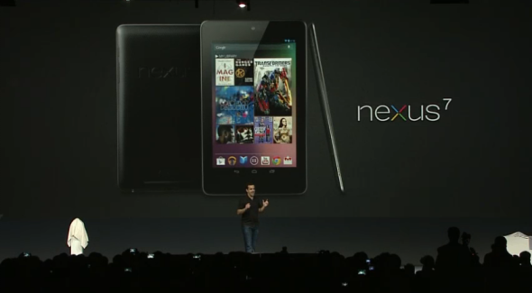 Asus x Google 結晶品現身！Google Nexus 7