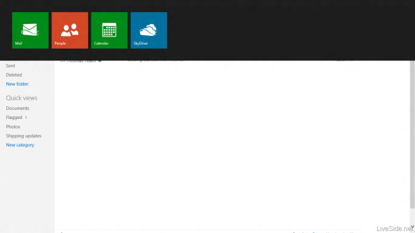 配合Windows 8：Hotmail也將會改為Metro風格