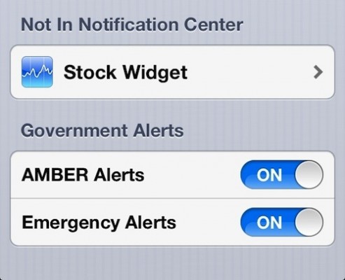 iOS 6 新特性：內建政府速報功能，重大事件、極端天氣及時知
