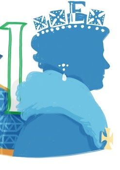 Google Doodle : God Save The Queen！伊利沙伯二世登基鑽禧紀念