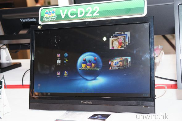 LCD+Android PC兩用：ViewSonic VCD22