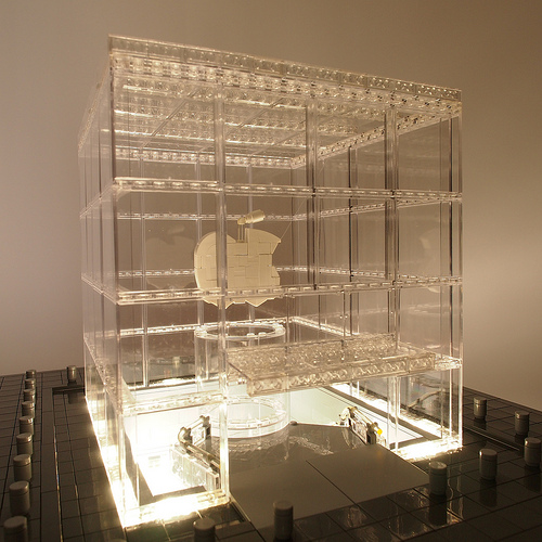 LEGO達人：砌出紐約時第五大道Apple Store