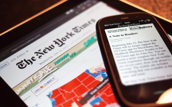 BlackBerry再遭遺棄：紐約時報也停止App支援