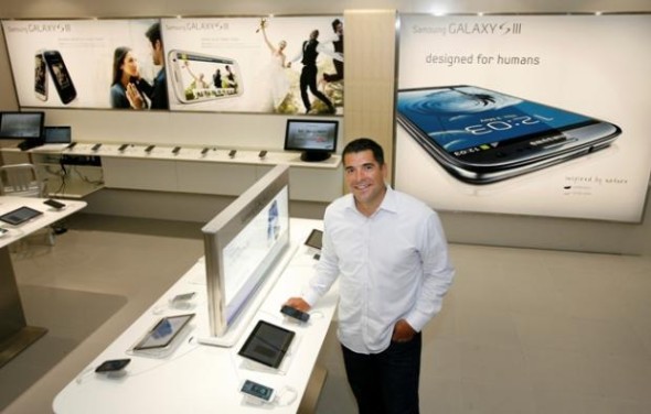Samsung北美首間零售店：被指似Apple Store