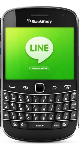 BlackBerry 都可以玩『LINE』