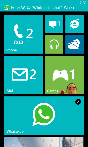 Windows Phone 8 版本 WhatsApp 截圖曝光