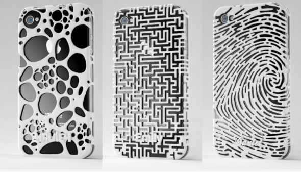 3D print 製手機 case-整出超複雜的圖案