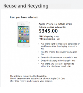 Apple 高價回收 iPhone 4S，幫你準備買 iPhone 5