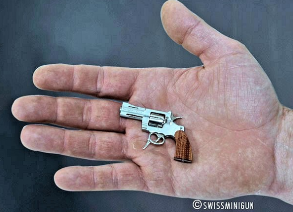 全球最細的手槍 – 小心！這可不是鎖匙扣呢！