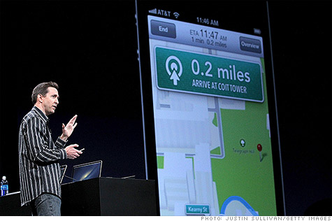 (突發）Tim Cook 認錯．叫 iOS 6 用家用 Google Maps