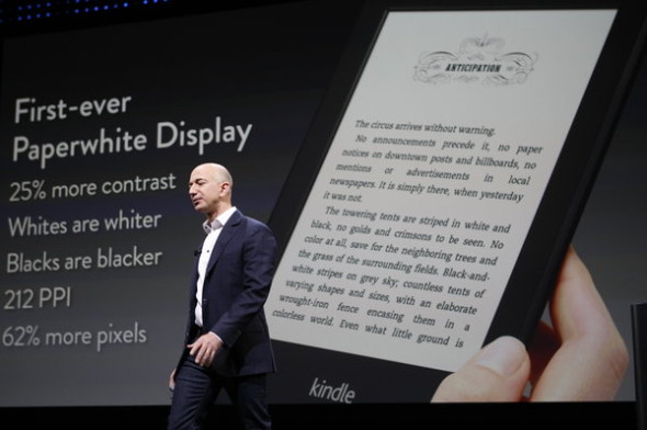 E-Ink 背光屏幕：Amazon Kindle Paperwhite 正式現身