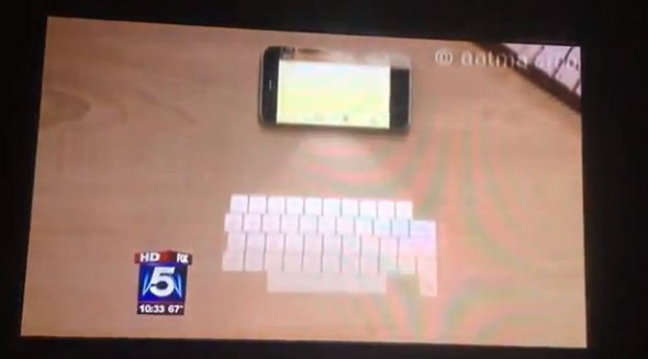 Epic Fail…Fox 5 : iPhone 5 有全息投影及 Laser Keyboard