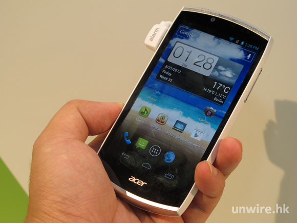 【直擊 IFA 2012】Acer 兩款新 Android 手機：Cloud Mobile 及 Liquid Gallant