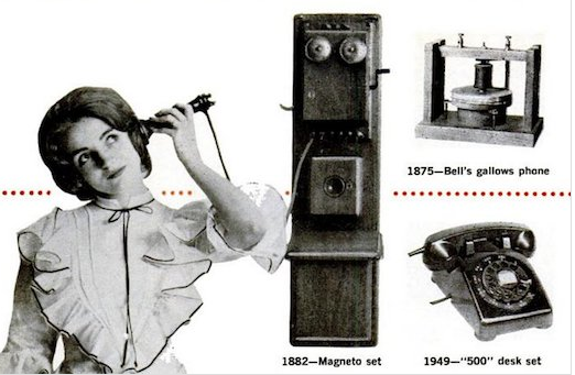 欣賞古時對電話「創新」的設計