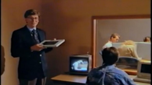 運行 Windows 3.1！21 年前 Bill Gates 已展示 Surface 平板？