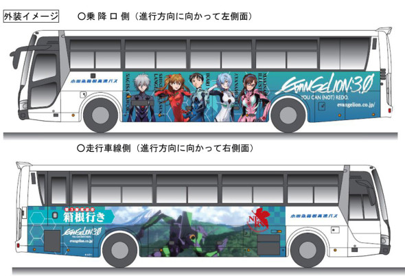 【遊日情報】坐小田急高速 EVA 巴士去箱根