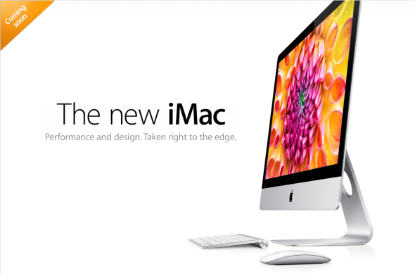 激薄 5mm•十二月推出 – 全新 21.5″ / 27″ iMac 現身