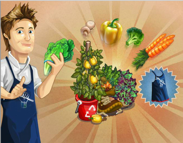名廚走進電玩世界 推廣健康飲食