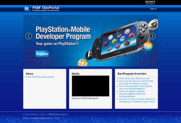 Sony 宣佈 PlayStation Mobile 開發者計劃正式啟動
