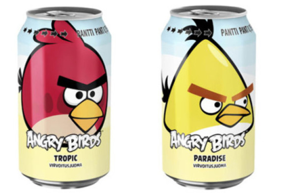 真的強大鳥！「憤怒鳥」推出罐裝汽水，銷量超越可口可樂及百事