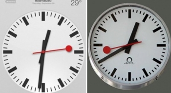 一個時鐘 App 圖案值 2,100 萬美元！Apple 向瑞士鐵路局付上授權使用費用