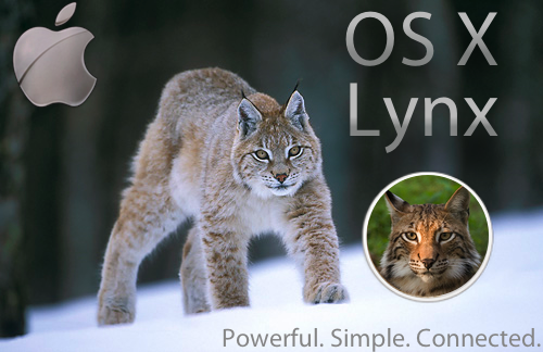 傳聞下一代 OS X 10.9 將會命名為 Lynx