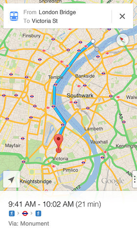 最受歡迎 iOS App？Googles Maps 在 48 小時內有 1,000 萬次下載量