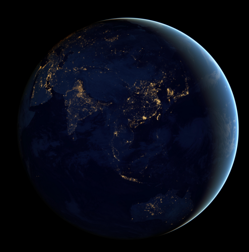 Black Marble – NASA 展示地球神秘而美麗的黑暗面